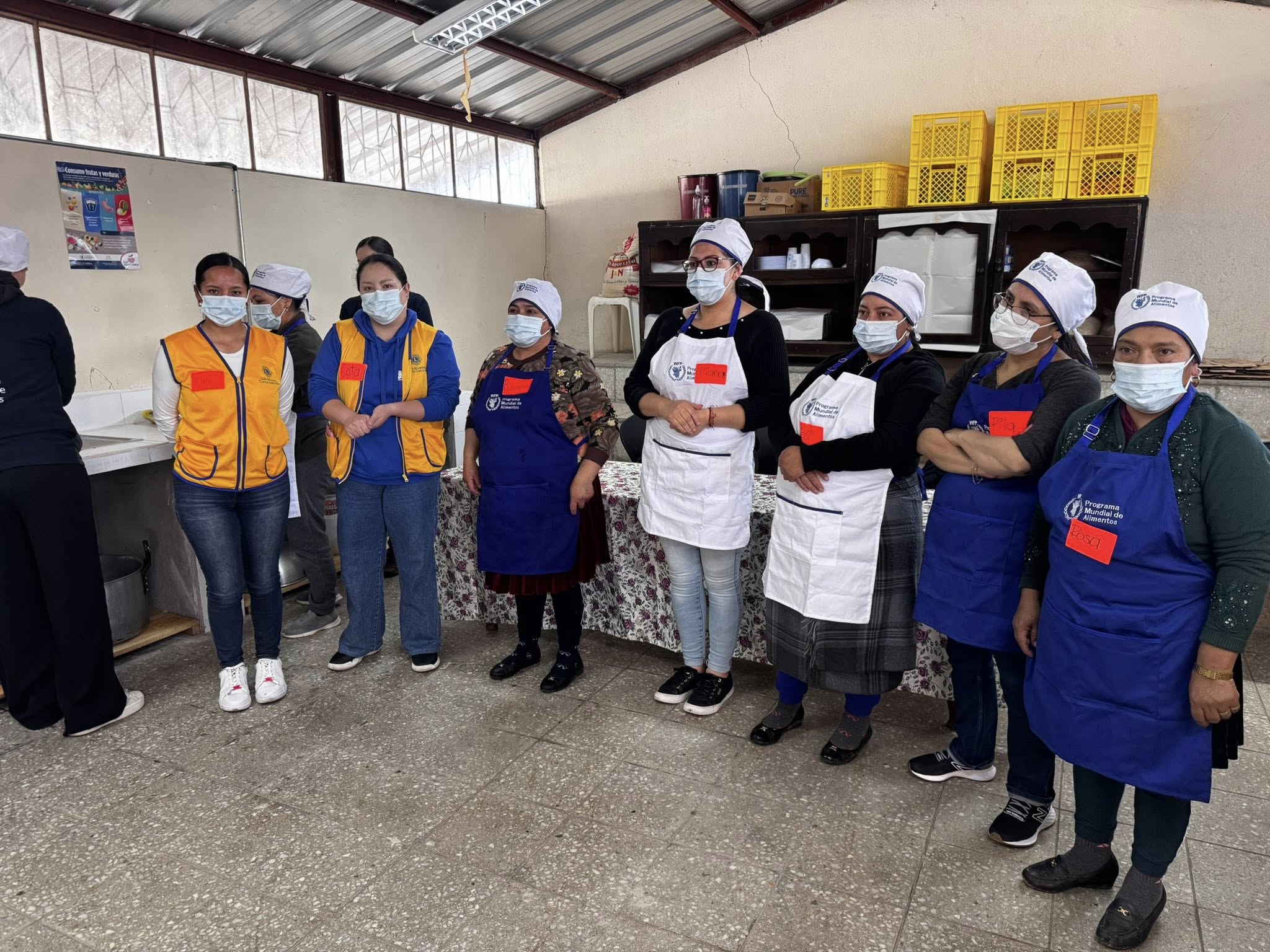 Cocina en Vivo – Escuela San Rafael, Honorato Vásquez