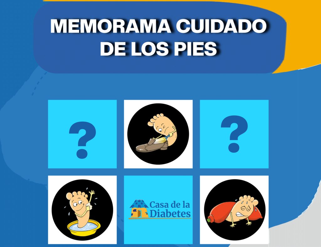 Memorama - Cuidado de los Pies